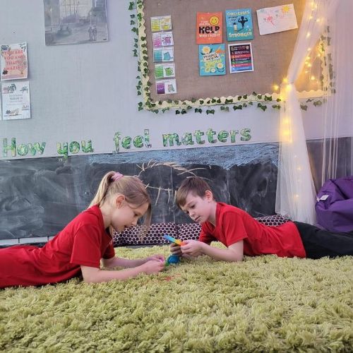 Our nurture room is a safe space for all​​​​​​​