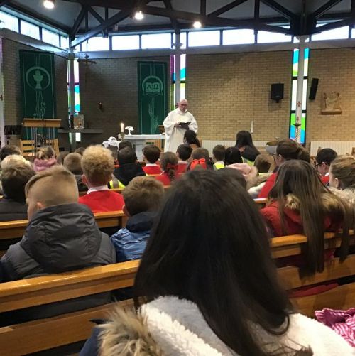 Mass in church