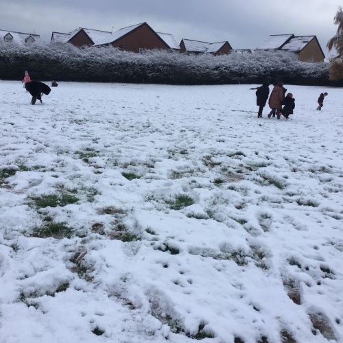 Snow play