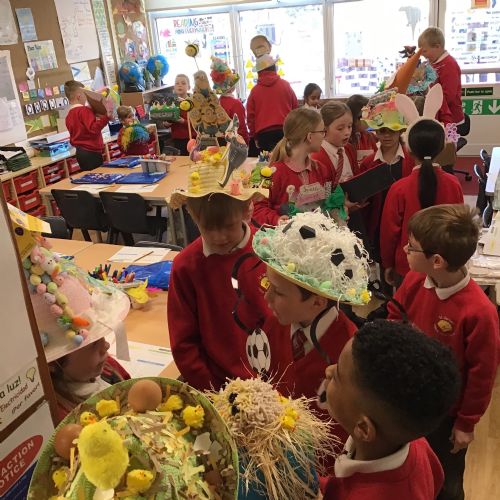 Easter Bonnet & Decorated Eggs