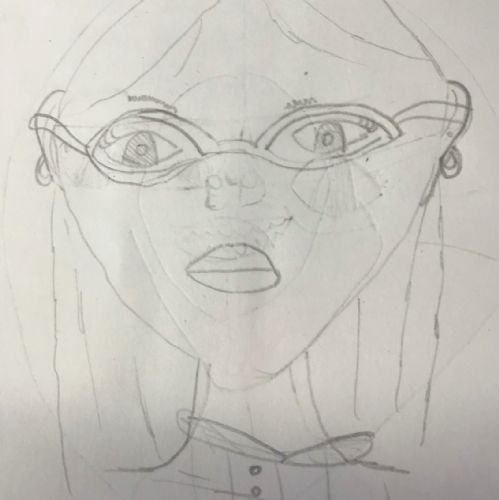 Looking at the shapes of facial features