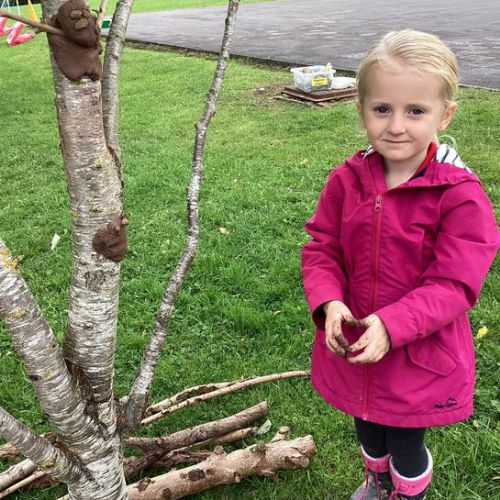 During Autumn 1 term we took part in forest school