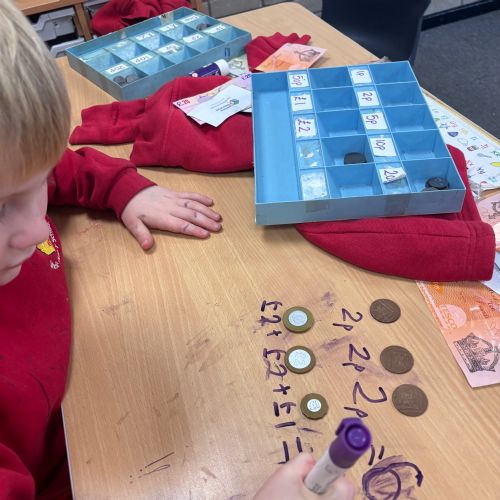 Place value to 50 and Money