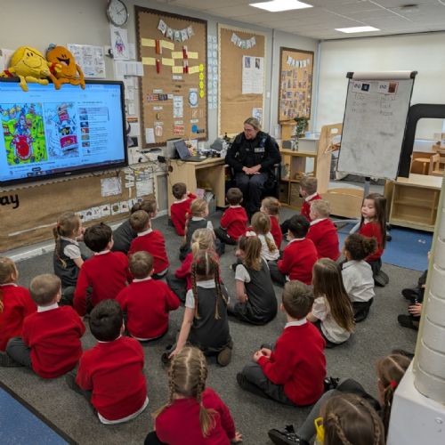 Special visitors- Police